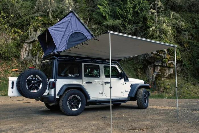 Seattle Overland Ready camper van rental in Bellevue Washington exterior view