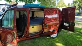 Wayfarer Wally camper van rental in Bellevue Washington exterior view