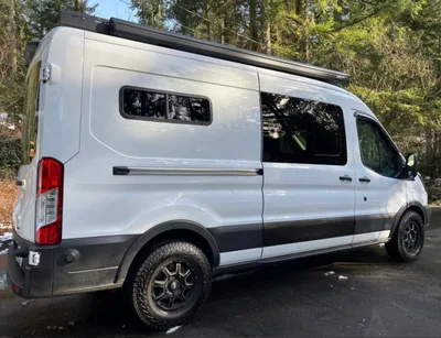 2019 Ford Transit Family-Friendly Camper Van Rental in Bellevue, Washington camper van rental