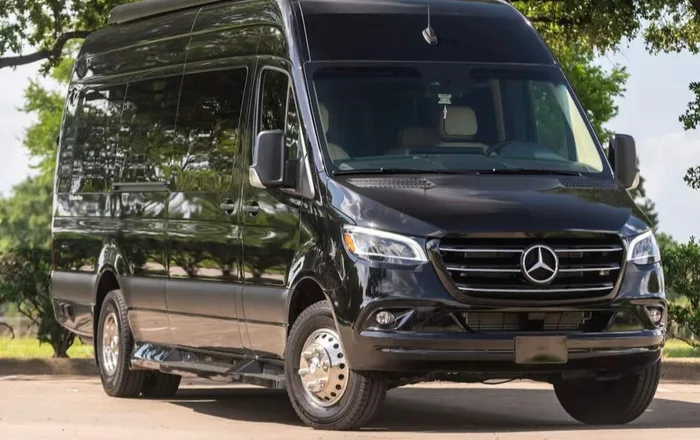 Ultimate Toys Ultimate Presidential camper van rental in Fort Worth Texas exterior view