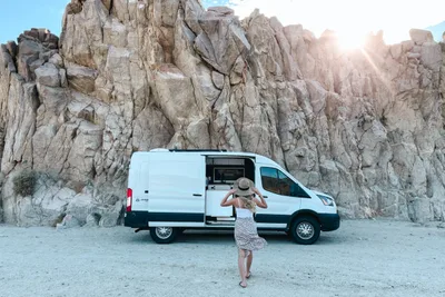 2020 Adventure Wagon - Minimalist AWD Camper Van Rental in Rancho Cucamonga, California camper van rental