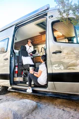 Mercedes-Benz Yardman2 camper van rental in Eastvale California