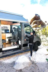 Mercedes-Benz Yardman2 camper van rental in Eastvale California