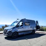 Mercedes-Benz Astro Camper camper van rental in Eastvale California exterior view
