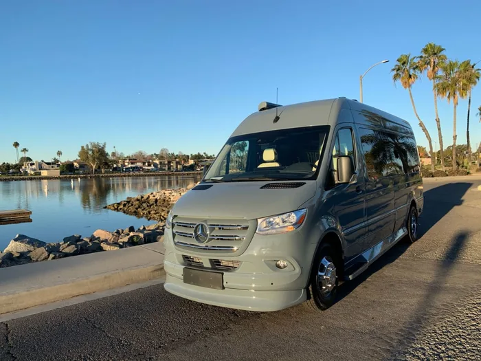 Midwest Passage Midwest Automotive Designs Class B camper van rental in GLENDALE California exterior view