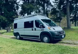 RAM Mu camper van rental in Bellevue Washington exterior view