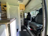 Dining area in RAM Mu camper van rental in Bellevue Washington