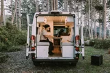Noma Vans Promaster 2500 camper van rental in Bellevue Washington exterior view