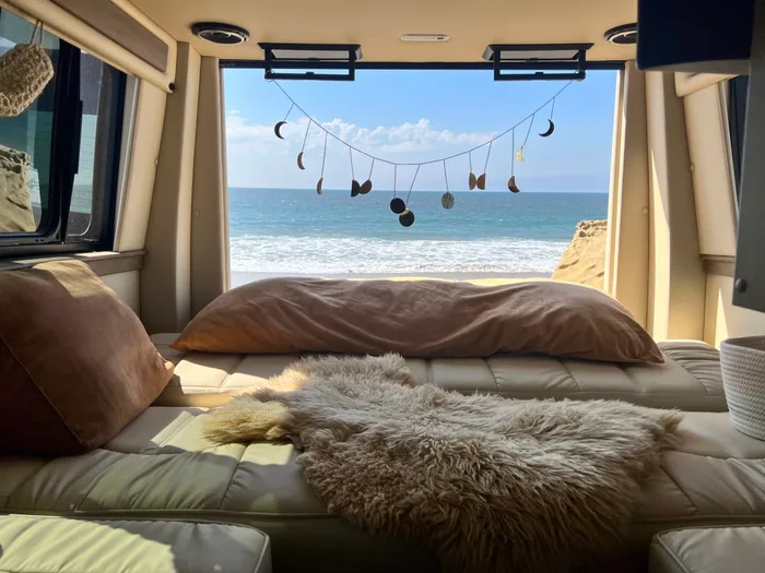 Midwest Automotive Designs Passage camper van rental in GLENDALE California exterior view
