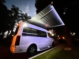 Midwest Automotive Designs Passage camper van rental in GLENDALE California exterior view