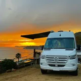 Midwest Automotive Designs Passage camper van rental in GLENDALE California exterior view