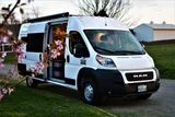 RAM River Run camper van rental in Spokane Washington exterior view