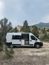 Dodge Squatchy camper van rental in Durango Colorado exterior view