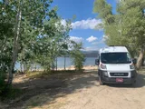 Dodge Squatchy camper van rental in Durango Colorado exterior view