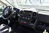 Driver cockpit of Ram Sunset camper van rental in Spokane Washington