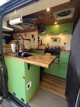 RAM Surf Hippo camper van rental in Bellevue Washington exterior view
