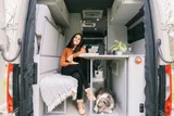 TrueVan Vision X camper van rental in Eastvale California exterior view