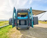Camp N Car Van! camper van rental in Marysville Washington exterior view