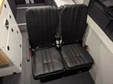 Driver cockpit of Grit Overland GO A/T camper van rental in Issaquah Washington