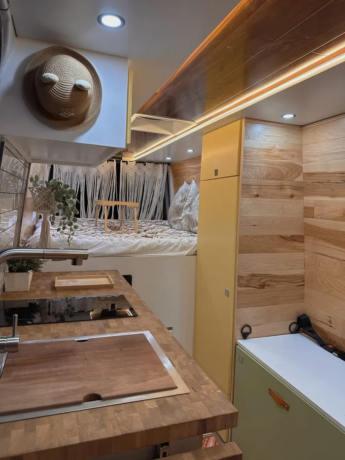 Mercedes-Benz Sprinter camper van rental in Eastvale California exterior view