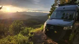 Mercedes-Benz ROAV camper van rental in Bellevue Washington exterior view