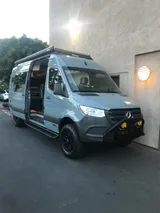 Mercedes-Benz ROAV camper van rental in Bellevue Washington exterior view