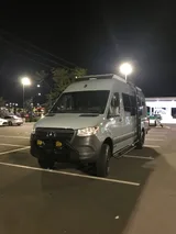 Mercedes-Benz ROAV camper van rental in Bellevue Washington exterior view