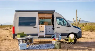 2022 Mercedes-Benz Sprinter Off-Grid Camper Van Rental in Phoenix, Arizona camper van rental