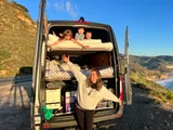 Weekend Vans Sprinter 170 4X4 camper van rental in Spokane Washington exterior view