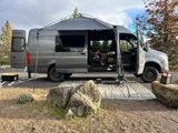 Weekend Vans Sprinter 170 4X4 camper van rental in Spokane Washington exterior view