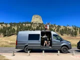 Weekend Vans Sprinter 170 4X4 camper van rental in Spokane Washington exterior view