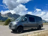 Weekend Vans Sprinter 170 4X4 camper van rental in Spokane Washington exterior view