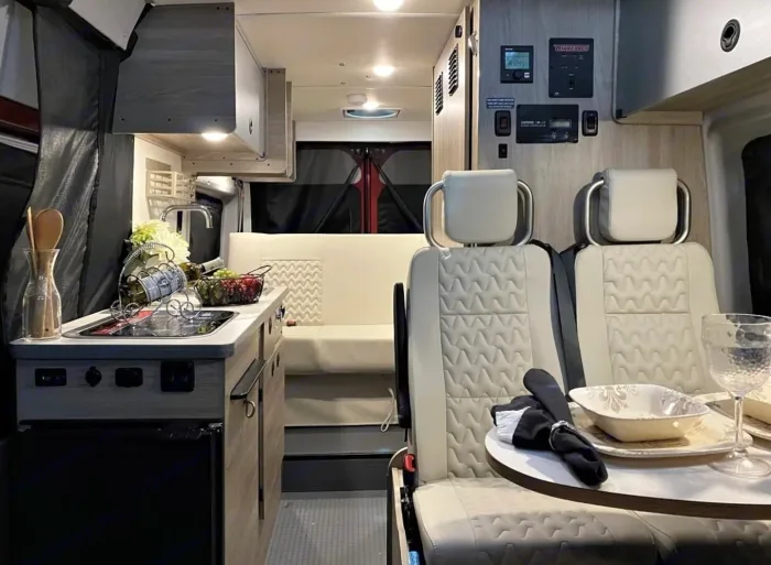 2022 Winnebago Solis Camper Van Rental in Huntington Beach, CA camper van