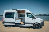 Scenic Vans Aspen camper van rental in Roseville California exterior view