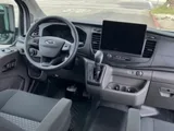 Driver cockpit of Ford Transit camper van rental in GLENDALE California