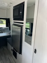 Kitchen area in Pleasure Way Ontour 2.2 Class B camper van rental in Orlando Florida