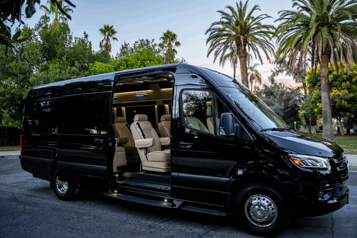 Ultimate Toys Ultimate Coach camper van rental in GLENDALE California exterior view