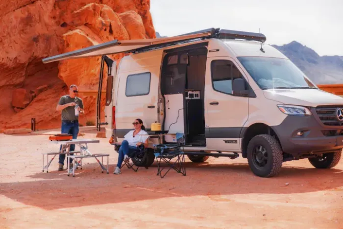 2024 Winnebago Revel Rental in Las Vegas – “Summit” - Off-Grid AWD Camper Van for 3 people camper van