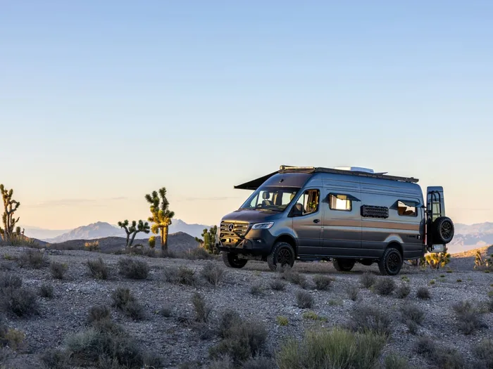 2026 Noovo Next AWD camper van exterior, Orlando camper van rental