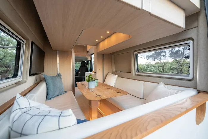 Cooper 2026 Noovo Plus dinette lounge, Los Angeles camper van rental