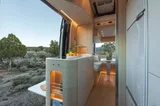 Cooper 2026 Noovo Plus kitchen and galley, Los Angeles camper van rental
