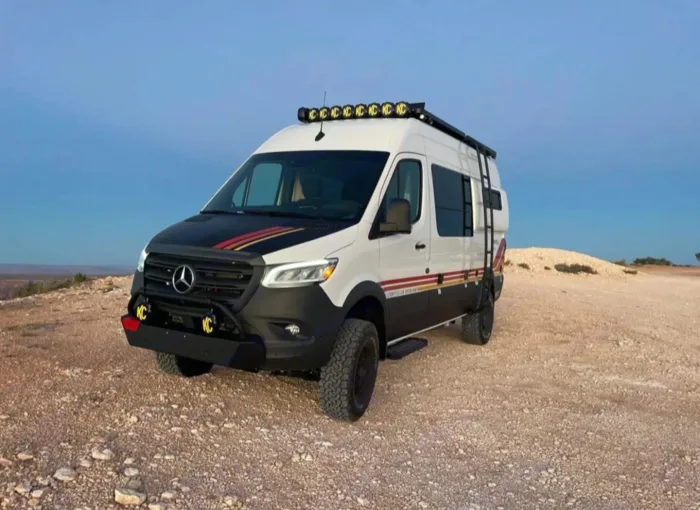 "Chickpea" | 2023 Storyteller Overland Beast Mode 4x4 – Mercedes Sprinter Rental in Castro Valley, CA camper van