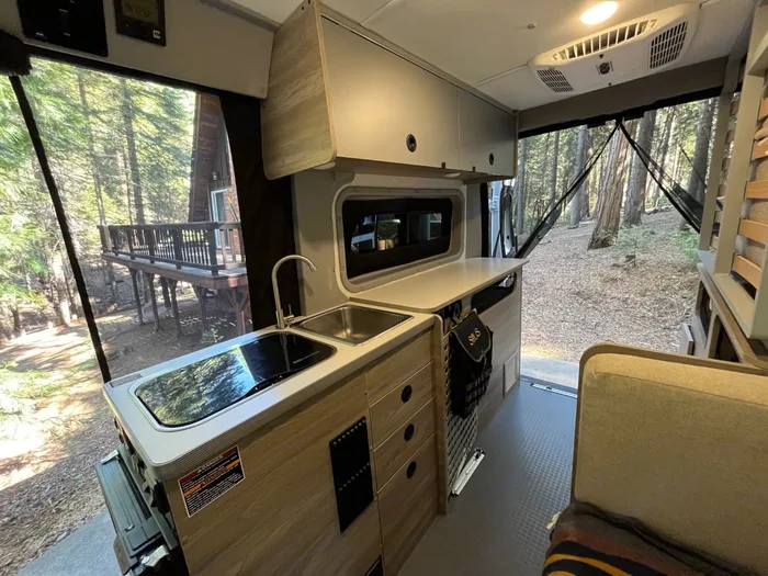 "Vanda" | 2022 Winnebago Solis Pocket Camper Van Rental in Pacifica, CA camper van